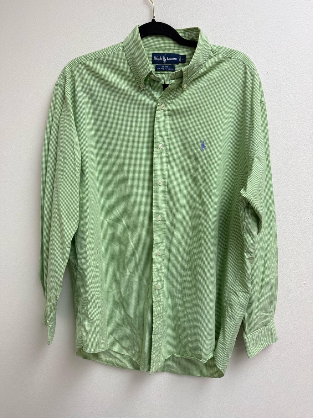 Ralph Lauren Blake Men’s Light Green Button-Down Shirt